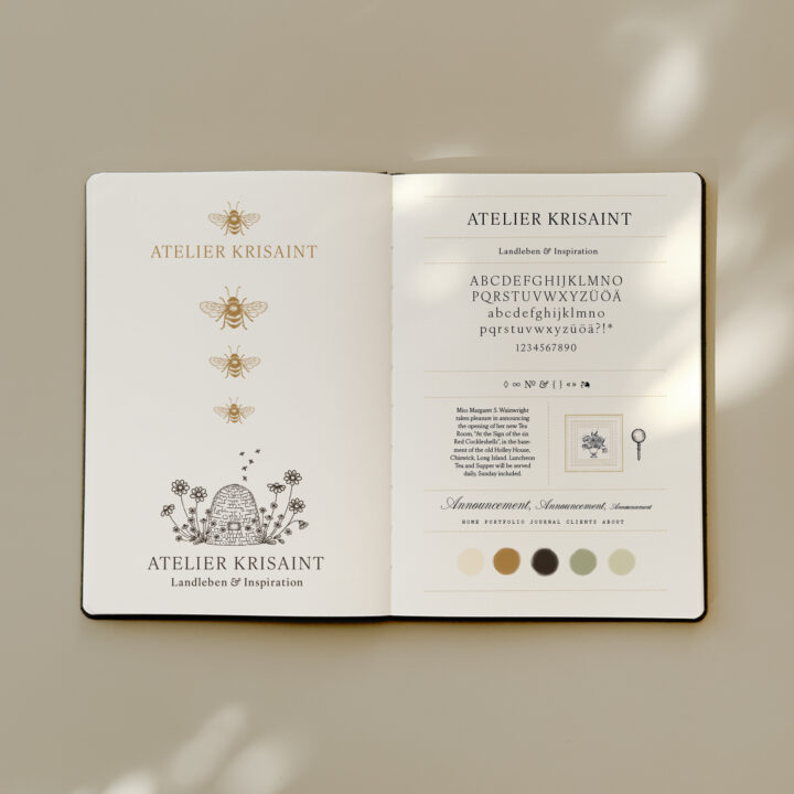 ATELIER KRISAINT BRANDING